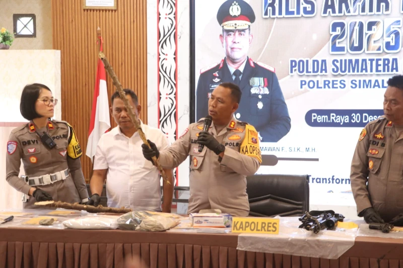 Tegas dan Profesional, Kasat Reskrim Polres Simalungun Pastikan Kasus Pembunuhan Anak Diproses Tuntas Sesuai Hukum - www.tajamnews.co.id