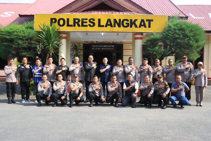 Wakapolda Sumut Ingatkan Personel Polres Langkat soal Integritas dan Pengabdian - TajamNews