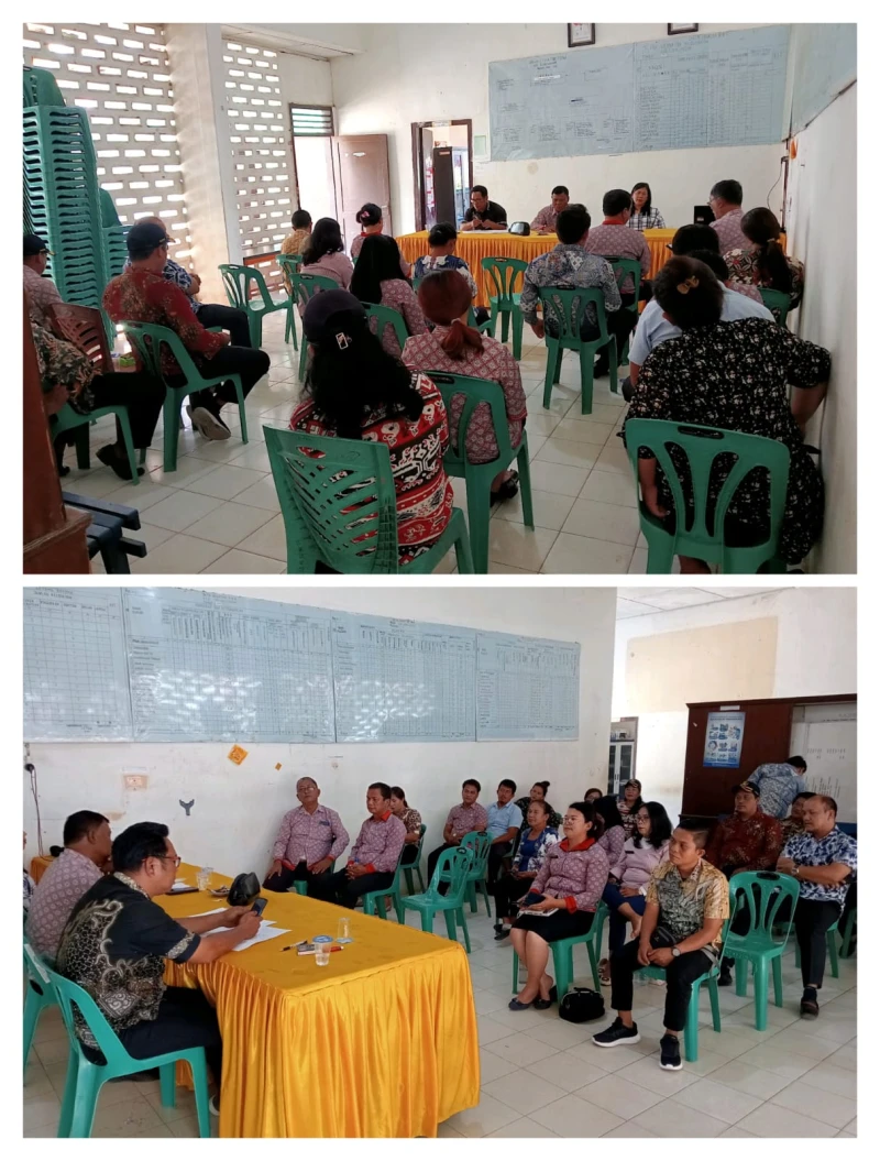 *Rapat Disiplin Kerja Dipimpin Langsung Camat Silou Kahean* - TajamNews