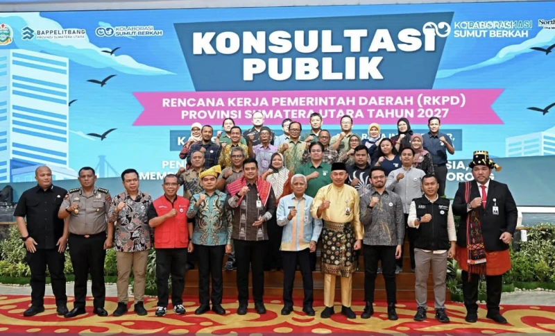 Perkuat Sinergi, Bappelitbang Sumut Konsolidasikan Rp132 Miliar dari Mitra Pembangunan untuk Dukung Percepatan Program Daerah - www.tajamnews.co.id