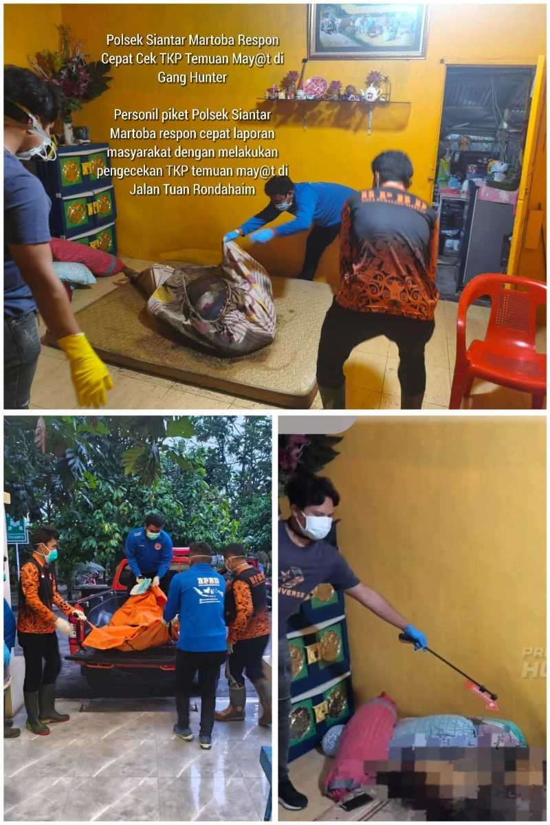 Menderita Penyakit Komplikasi Seorang Wanita R.T 59 Tahun Ditemukan sudah tidak Bernyawa diduga akibat sakit yang dideritanya. - www.tajamnews.co.id