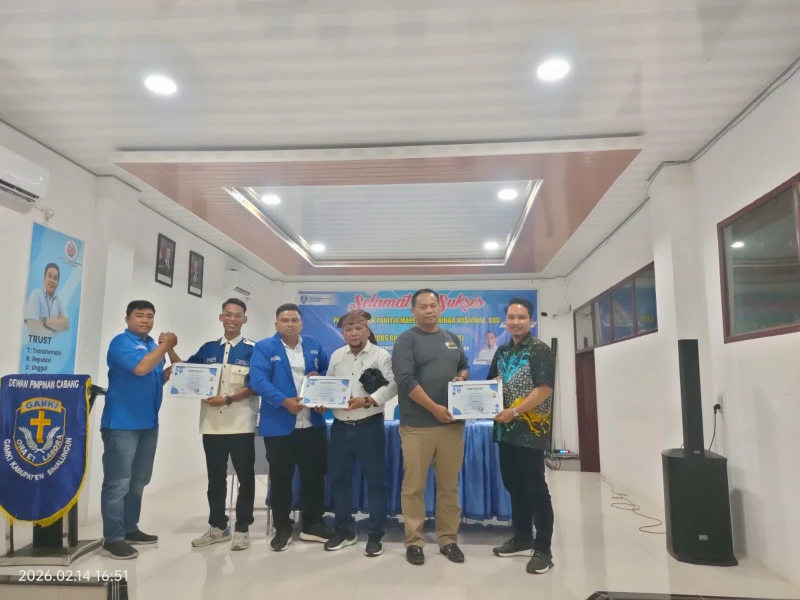 GAMKI Simalungun Dorong Pemuda Kristen Ambil Peran Nyata di Politik dan Ekonomi - TajamNews