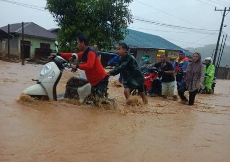 Tapteng di landa Banjir Susulan - TajamNews