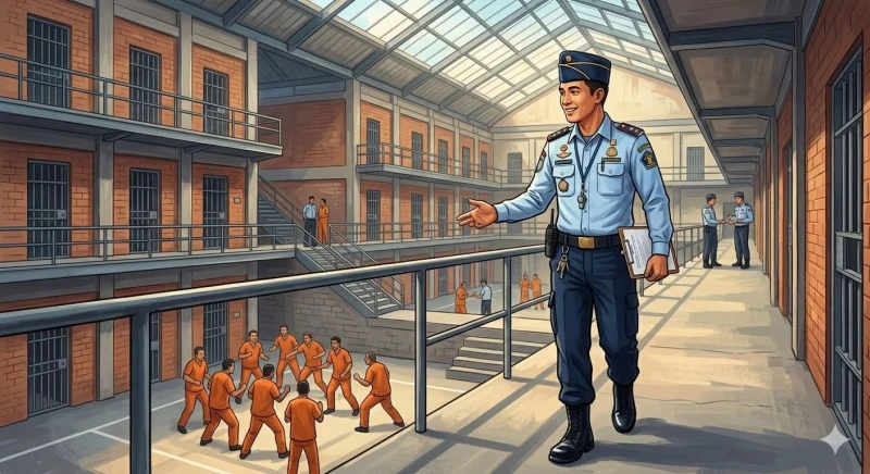 Pegawai Lapas Pangururan Jadi Tersangka Penganiayaan Napi hingga Tewas, Enam Orang Ditetapkan - TajamNews
