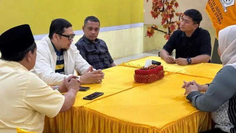 Silaturahmi ke Kantor DPD, Doli Minta Golkar Sumut Rangkul Semua Kader - TajamNews