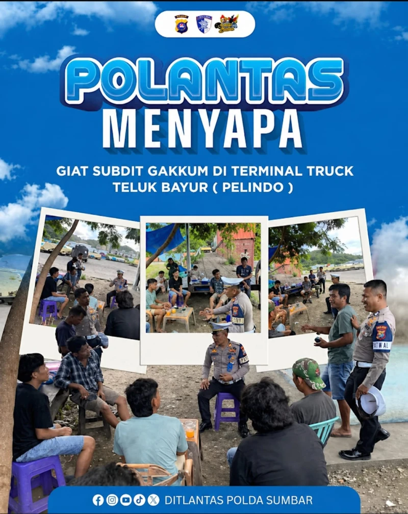 Dirlantas Polda Sumbar Gaungkan Keselamatan Jalan Lewat Pendekatan Persuasif - TajamNews