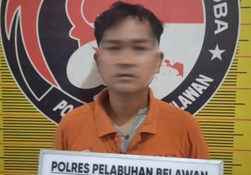 *Sat Narkoba Polres Pelabuhan Belawan Tangkap Bandar Sabu di Bagan Deli, Ditemukan Senjata dan Uang Belasan Juta Rupiah* - TajamNews