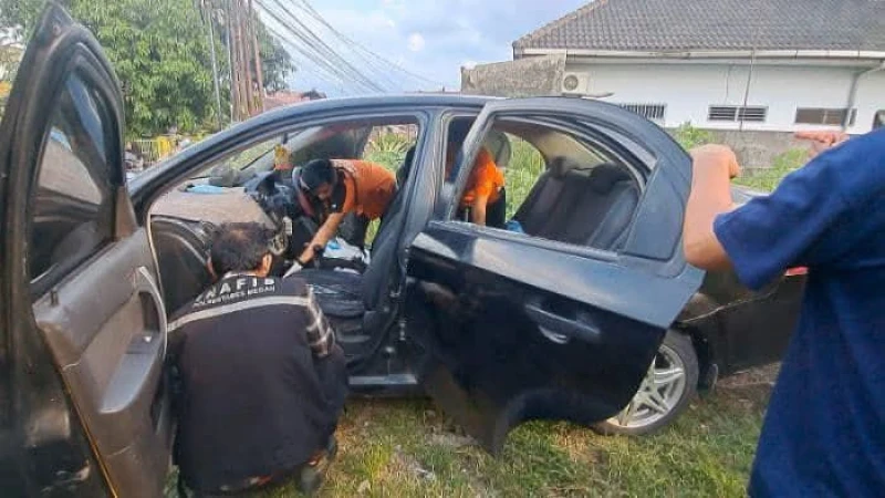 Beristirahat Saat Listrik Padam, Pasutri di Medan Denai Diduga Keracunan Gas Mobil - www.tajamnews.co.id