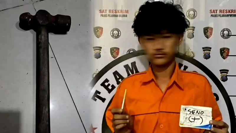 Sukses Jambret dan Pukul Kepala Sopir Pakai Martil, Bocah Belawan 'Bobo' di Sel - www.tajamnews.co.id