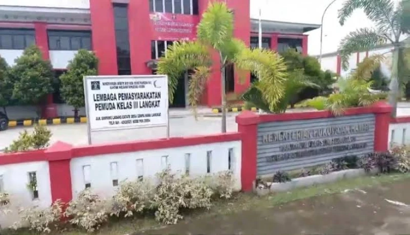 Kamar 13 Blok C di Lapas Pemuda Kelas IIl Langkat Disinyalir Jadi "Loket" Narkoba - TajamNews
