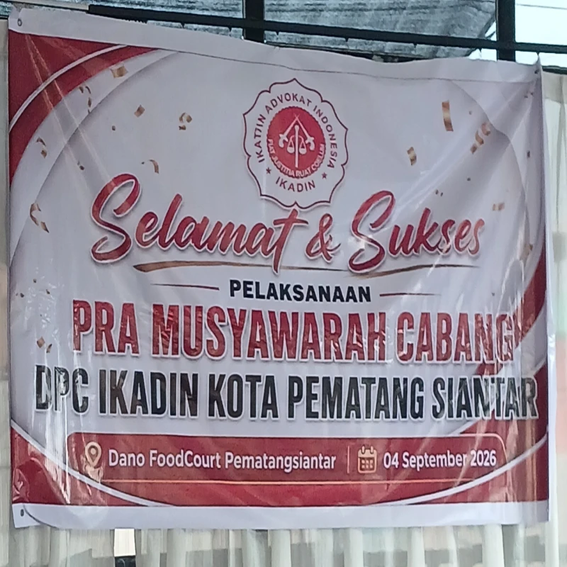 DPC IKADIN Pematangsiantar Gelar Pramuscab, Roy Simangunsong Mencalonkan Sebagai Ketua - TajamNews