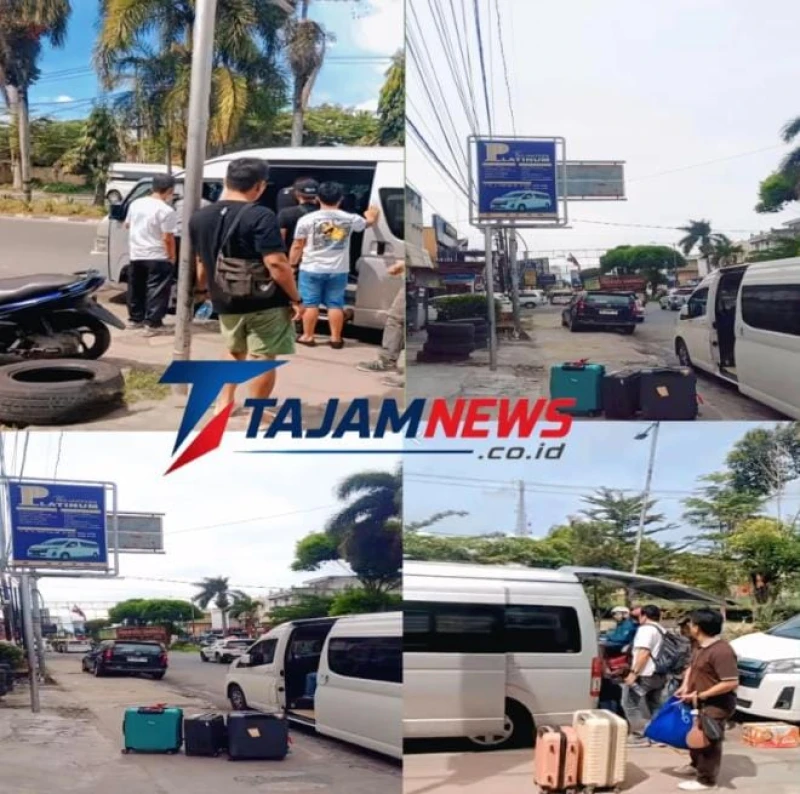 Polda Sumut Diminta Tertibkan Terminal Bayangan Travel Sejahtera Platinum - TajamNews