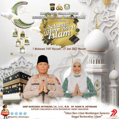 Polres Simalungun Rayakan Tahun Baru Islam dengan Semangat Membangun Generasi Unggul Berkarakter - www.tajamnews.co.id