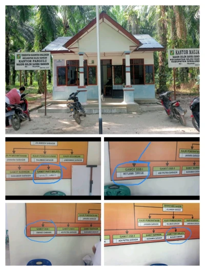 *Pangulu Dolok Saribu Diduga Tidak Transparan Angkat Anak Kandung Jadi Gamot* - www.tajamnews.co.id