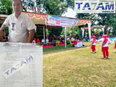 Meriahnya Acara HUT RI Ke-80 Di Kec.Tanah Jawa, Diduga Cekik Guru Sebagai Penyumbang Biaya Terbesar. Panitia Buang Badan! - www.tajamnews.co.id