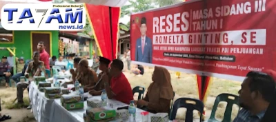 Aspirasi Warga Securai Utara Pada Reses Romelta Ginting: Antara Janji Politik dan Kenyataan Anggaran - www.tajamnews.co.id