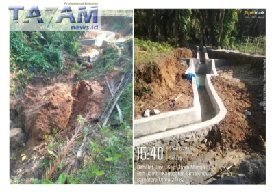 Proyek Siluman Diduga Backup-an Dewan Simalungun : ’Harusnya Dia Menampung Aspirasi, Bukan nya Menampung Proyek’. - www.tajamnews.co.id