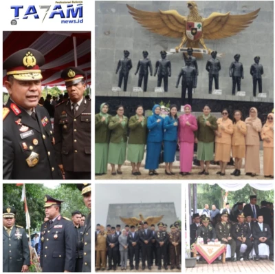 Kapolres Simalungun Dampingi Kapolda Sumut Hadiri Upacara Hari Kesaktian Pancasila di Tugu Letda Sujono - www.tajamnews.co.id