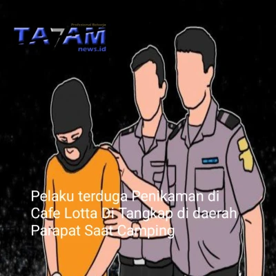 TERDUGA PELAKU KASUS DI LOTTA CAFE, VIKTOR SITOHANG (19), BERHASIL DIAMANKAN DI PARAPAT–SIBAGANDING - www.tajamnews.co.id