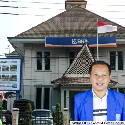 Kacab BRI Siantar tak Profesional !!! Agunan Nasabah KUR BRI terancam, ini kata Ketua DPC GAMKI Simalungun - www.tajamnews.co.id