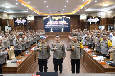 Siap Tempur! Polres Simalungun Ikut Kesiapan Penuh Operasi Keselamatan Toba 2026: "Semua Aksi Harus Sesuai SOP dan Bisa Dipertanggungjawabkan" - www.tajamnews.co.id