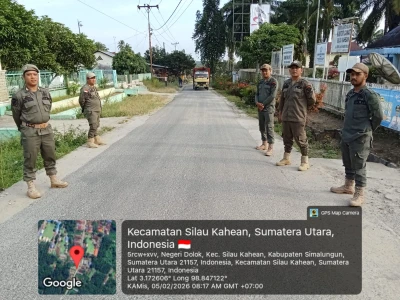 *Satpol PP Siap Dukung dan Bantu Keamanan Lingkungan di Silou Kahean* - www.tajamnews.co.id