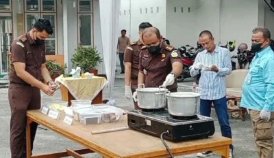 Kejari Asahan Musn4hkan Barang Bukti dari 59 Perkara, Nilainya Tembus Rp 1 Miliar - www.tajamnews.co.id