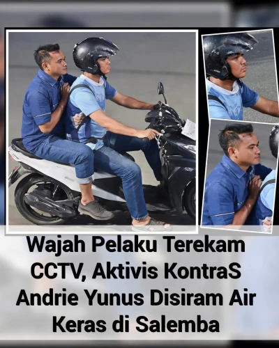 Kasus penyiraman air keras terhadap aktivis HAM dari KontraS, Andrie Yunus, menjadi sorotan publik setelah rekaman CCTV yang memperlihatkan wajah dua pelaku beredar luas. - www.tajamnews.co.id