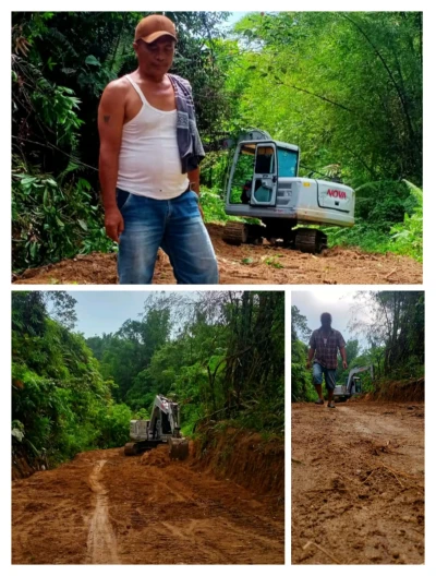 *Swadaya Perbaikan Jalan, PT BOSS Turut Bantu Nagori Dolok Marawa Demi Kelancaran Akses dan Pertumbuhan Ekonomi* - www.tajamnews.co.id