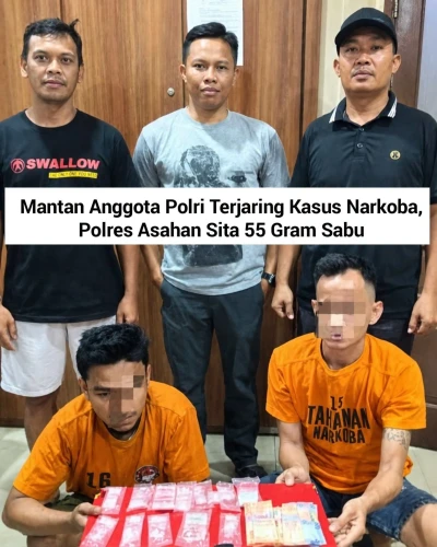 Tim Khusus Anti Narkoba Polres Asahan kembali menunjukkan komitmennya dalam memberantas peredaran narkotika dengan mengungkap jaringan sabu yang beroperasi di wilayah Kabupaten Asahan. - www.tajamnews.co.id